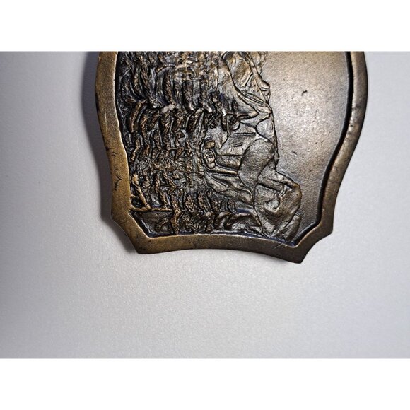 Yosemite National Park Commemorative Solid Brass Belt Buckle By Indiana Metal Cr - Picture 2 of 6